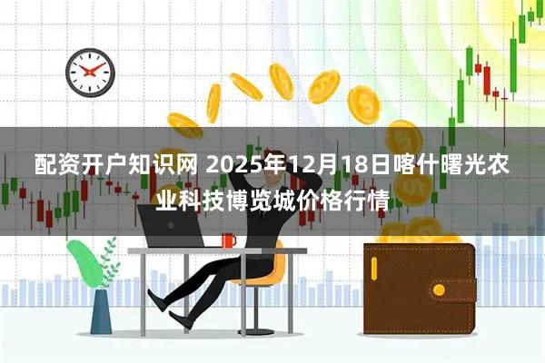 配资开户知识网 2025年12月18日喀什曙光农业科技博览城价格行情